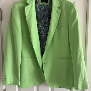 Tailorbyrd Neon Lime Green Men's Sport Coat